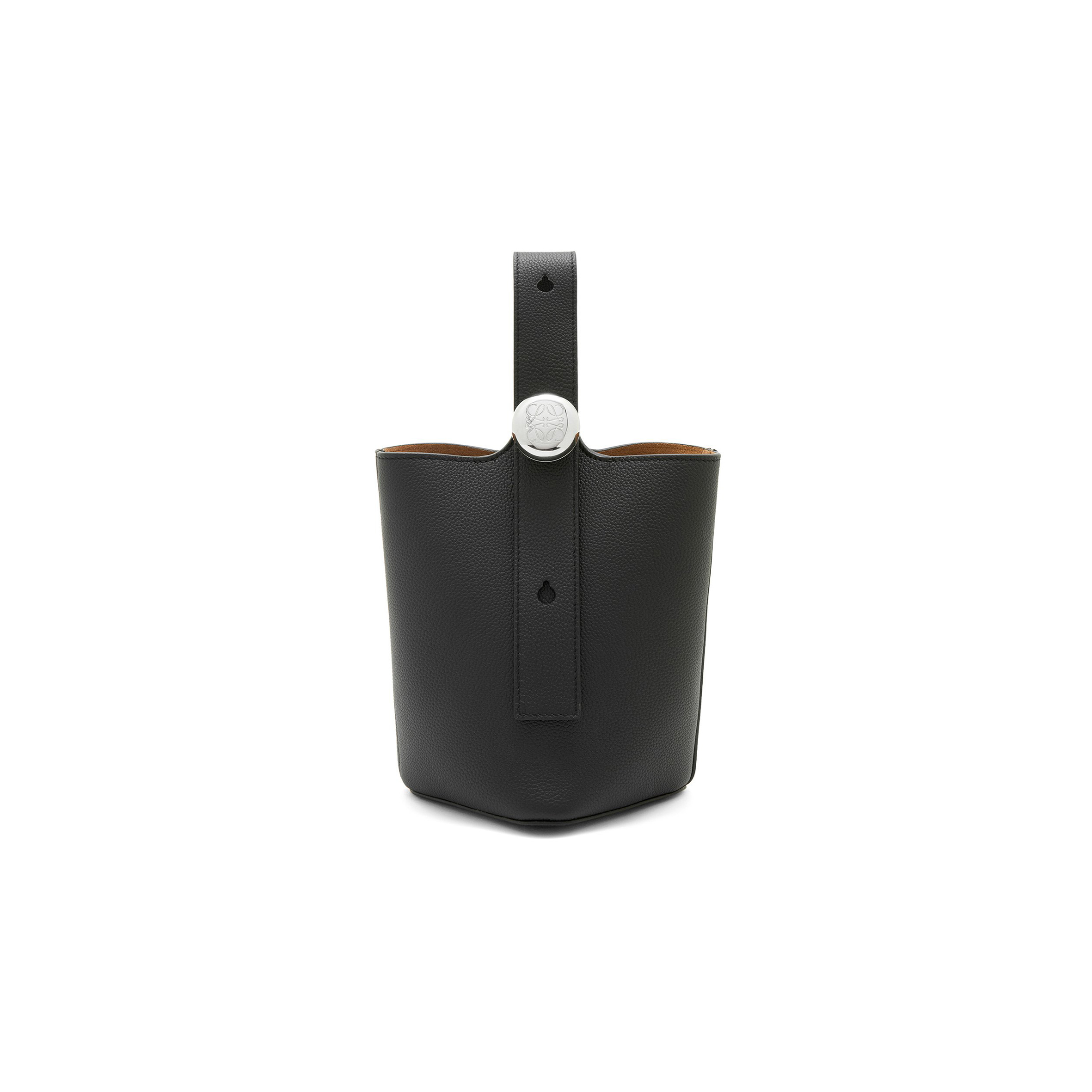 l*ew* mini pebble bucket bag in soft grained calfskin aanbbbmx02 (19.5*16*16cm)